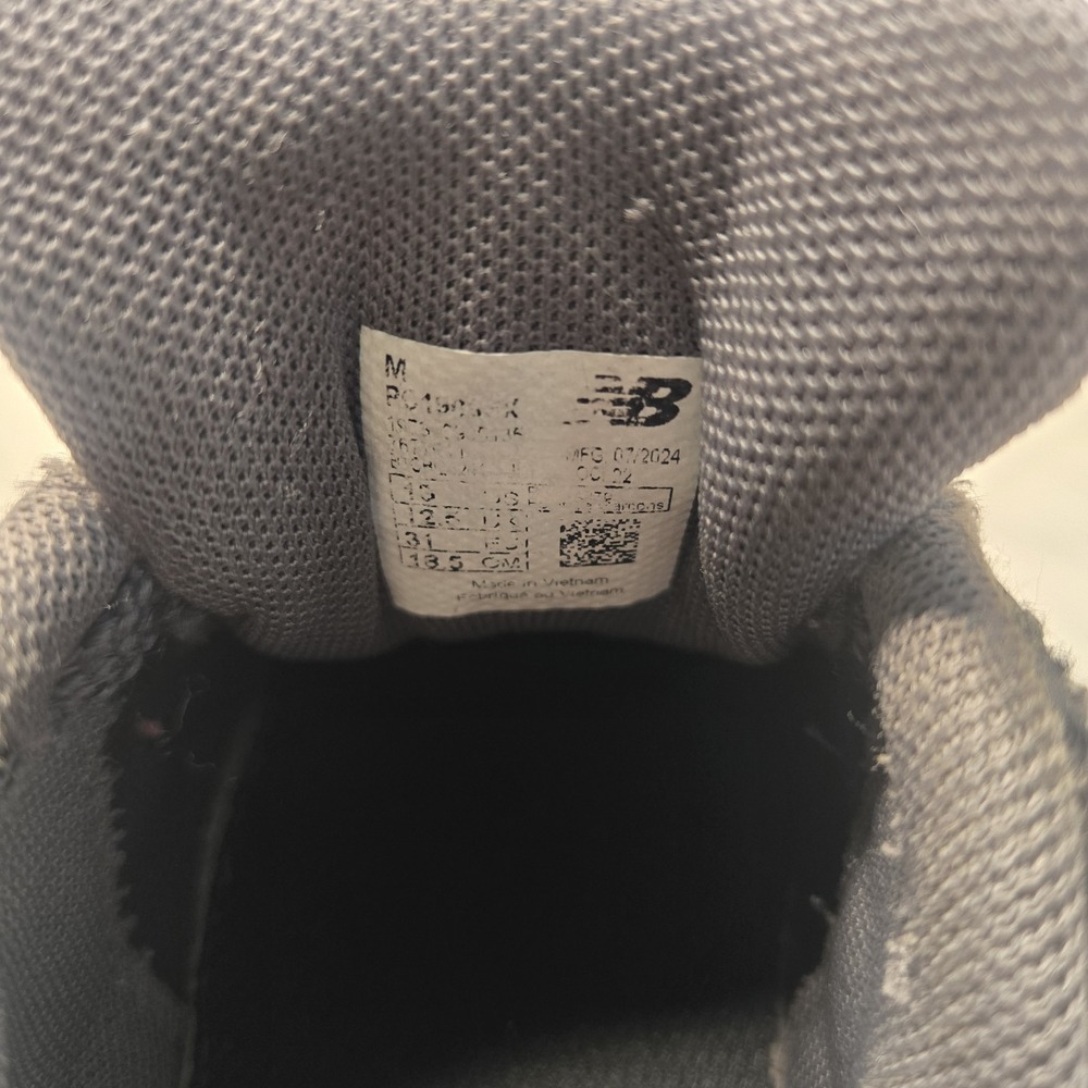 New Balance Boys 1906 Sneakers Mesh Grey Black PC1906CG Size 13 Kids - Picture 8 of 8